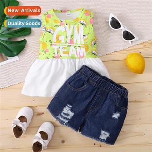 Yellow Summer Pants Cott Hooded Pullover Not Spring Womens