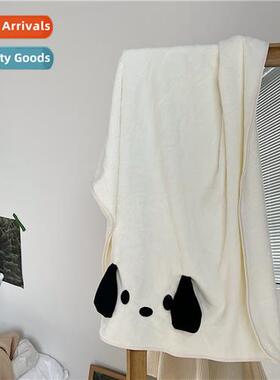 thickened puppy four- towel bath towel dry  cap bath skirt s