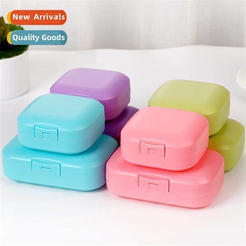 A2444 Travel Portable Soap Box Drainable Face Soap Box Creat