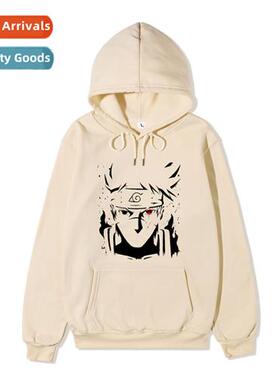 2021 Naruto Sweatshirt Mens  Womens Casual Hoodie Kakashi Bl