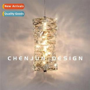 Light luxury crystal small chelier bedroom bedside lamp -mod