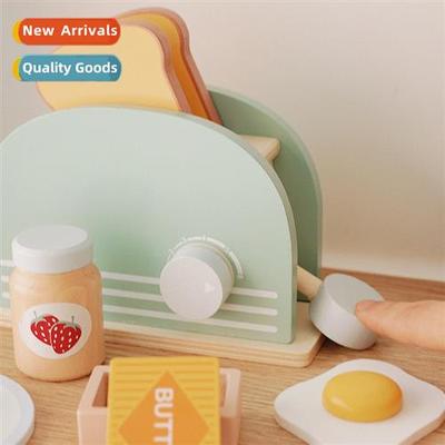 Childrens early educati wooden cookware set simulati simulat