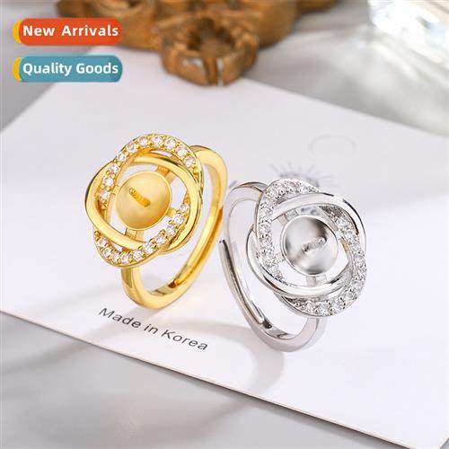 Jewelry wh Zircia Womens Ring Empty Bracket Rings Accessorie