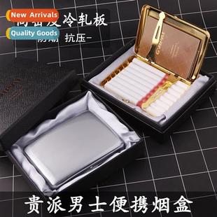 steel flip case metal cigarette stainless glossy New cover