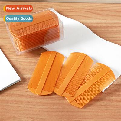 Small Grate Comb Boxed Plastic Double Sided Comb Scalp Lice