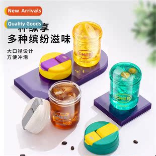 color value students simple portable cute high cup Ins