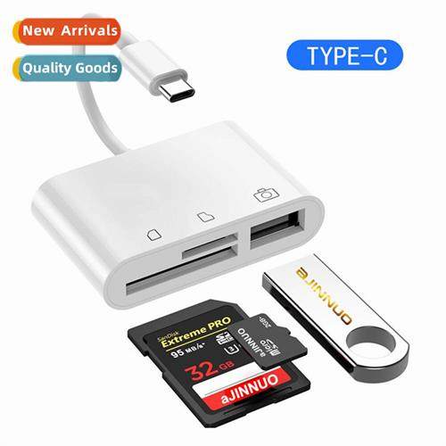 3 in 1 multifuncti card reader type-c docking stati high spe