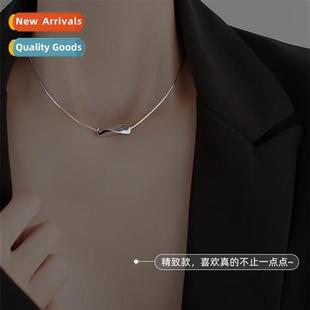 chick pattern necklace 2021 niche geometric female col new