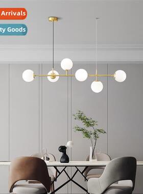 All copper dining room chelier Scinavian modern simple lg di