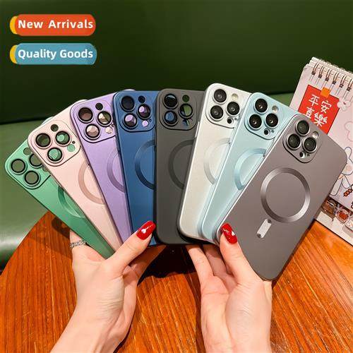 适用iphone15promax liquid metal paint apple 14 magnetic phon