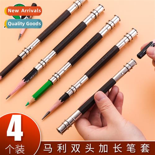 Double Ended Pencil Extender Sketching Metal Retractable Ext