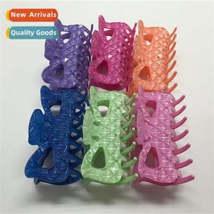 pytail clip headdress Punch plastic big grip simple