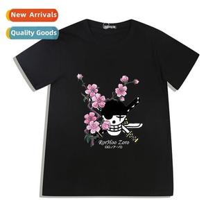 Sol King cott printed sleeved short Thieves anime Japan