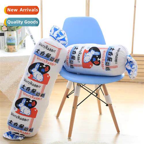 Creative cute whe rabb milk cy pillow big whe rabb plush toy