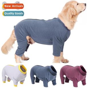 Warm Onesie Post Dog Surgery Coat Autumn Legged Pet Four