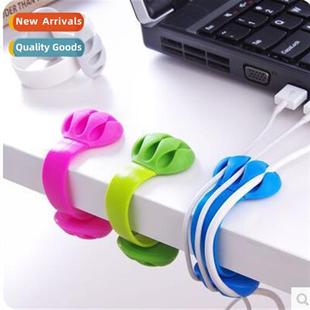 organize fixed clip Desktop collector wires cord pow plugs