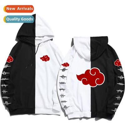 Japanese anime Naruto Xiaoyao organizati thin printed hoodie