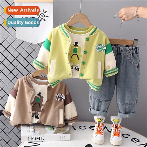 2023   childrens baseball uniform boys jacket baseball fall