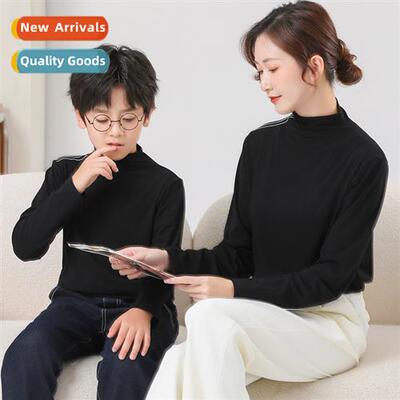 Autumn and winter new parent-child modal bottoming shirt men
