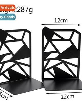 Irregular hollow bookcase black e shadow creative retro stud