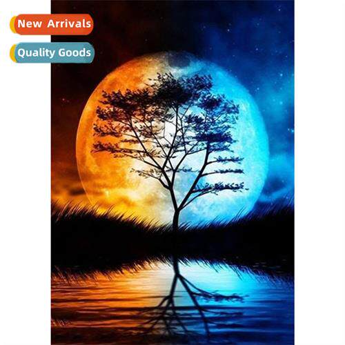 New sun  mo wired e diamd painting full  diamd living room l