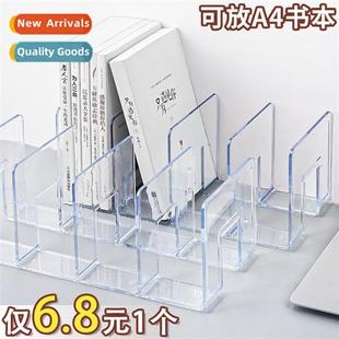 high desktop acrylic plastic book ins Transparent value