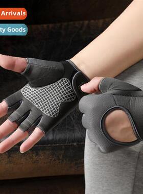 Fness sports gloves summer female light breathable outdoor c