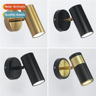 Scinavian wall lamp bedroom bedside reading spotlight simple