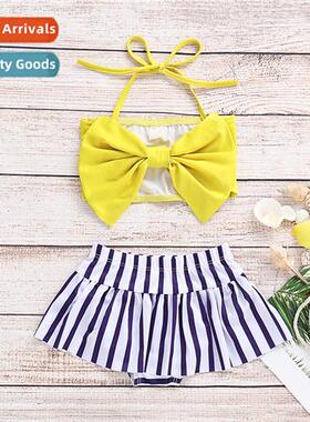 2019   summer new childrens buoyancy swimsu female baby e- s