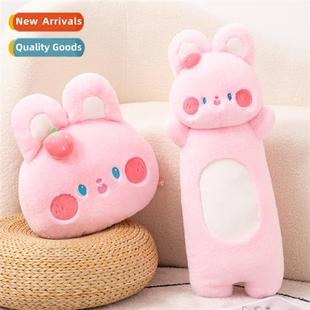 pillow cushi Pink doll baby plush nap rabb