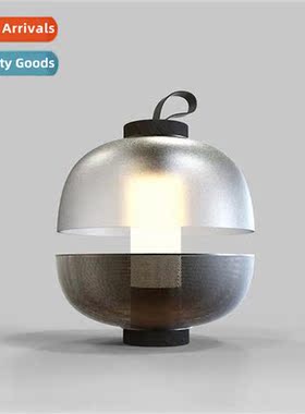 Postmodern er new creative swich glass bedside lamp industri