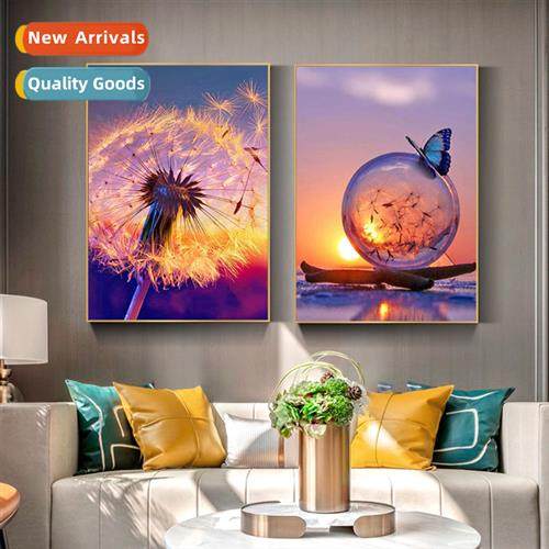 Yiwu new modern living room hmade stick diamd painting point