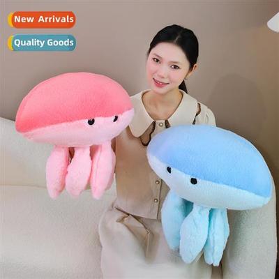 Ocean spherical jellyfish creature toy doll carto pillow st