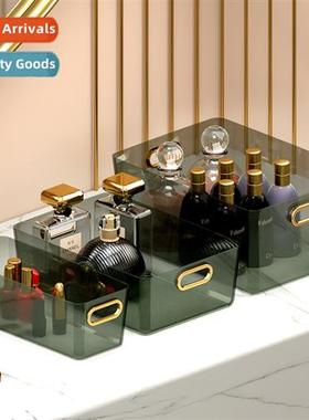 Light luxury desktop cosmetic organizer miscellaneous snacks