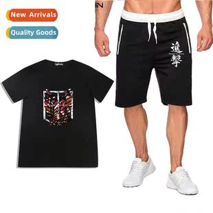 Cott Printed Short Sleeve Sho Attack Casual Tan