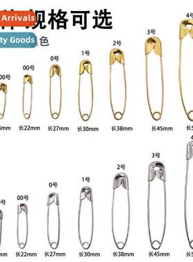 Butterfly safety pins domestic  0 # No. 27mm silver-whe meta