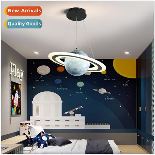 Planet chelier light luxury creative star bedroom dining roo