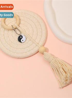 Hand-woven napkin ring restaurant hotel napkin clasp taiji w