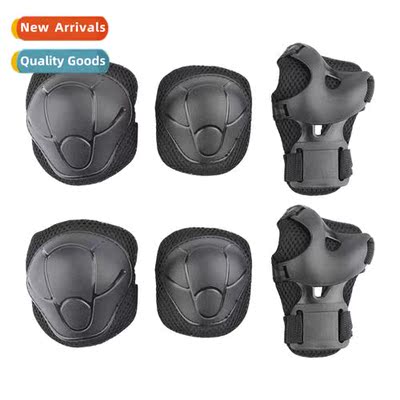 Adult children roller skating skate guards skateboarding rid