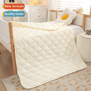 Solid color full quilting wool quilt simple department stude