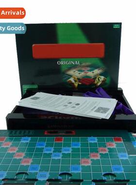Ecomy English Scrabble French Spanish Board Game English Fre