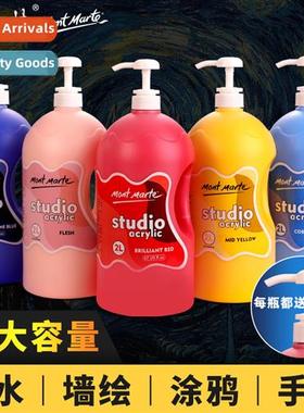 Mtmar acrylic paints 2l large barrel waterpro n-color loss 1