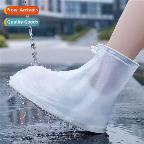Rainy day wear silice rubber shoe covers waterpro n-slip thi