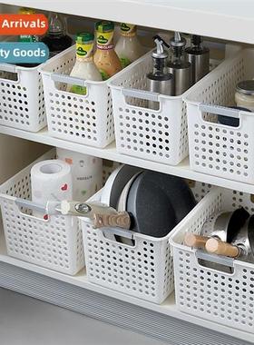 Plastic storage baskets desktop miscellaneous storage box re