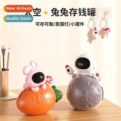 Space Rabb Lighted Savings Depos Box Key Unlocking Access Sa