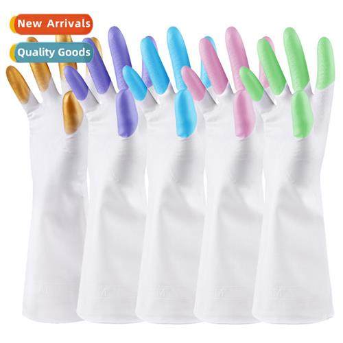 x  shark pattern n-slip housework cleaning rubber gloves mac