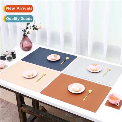 Single-color rectangular n-slip granular heat-insulating mat