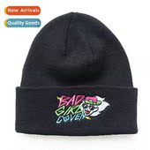 carto characters embroidered men cap fashi knted fall women