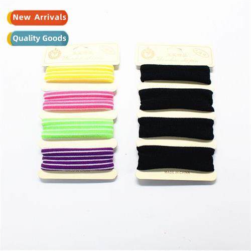 elastic  rope colorful black mix  match  b colorful rubber b