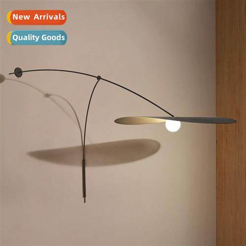 Scinavian lg arm wall lamp creative retro living room light